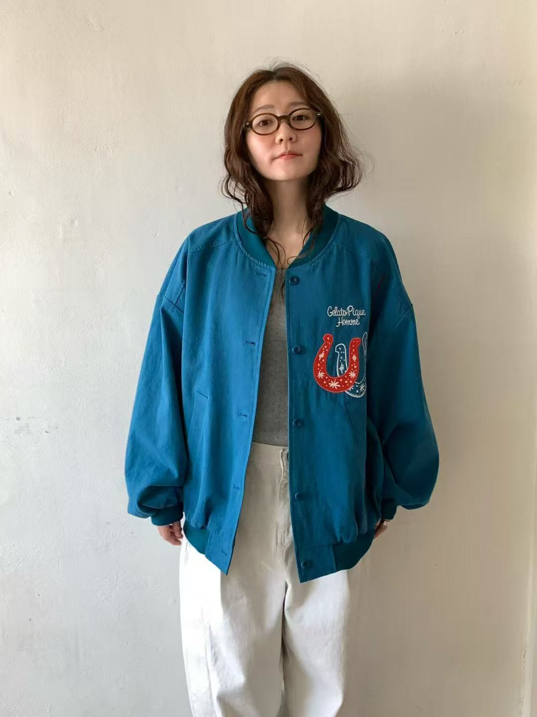 韓國直送Graphic Bomber Jacket