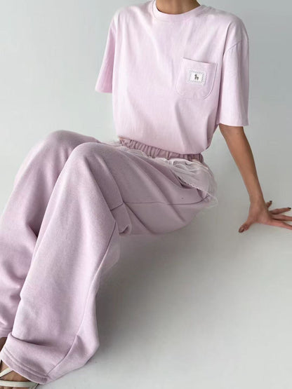 韓國直送Layered lace Top /  Pants - HLY &amp; CHOCCICO