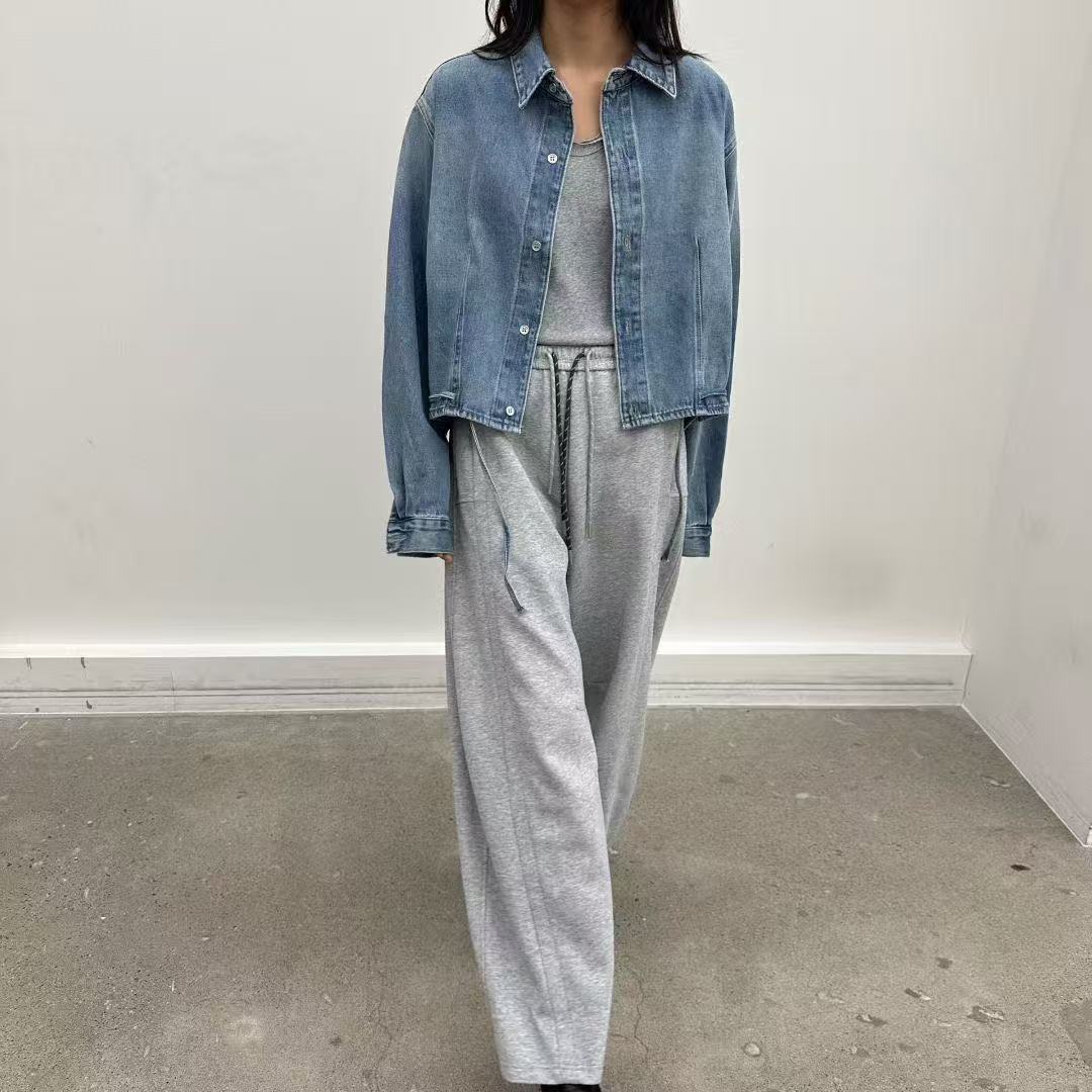 韓國直送Cropped Denim Jacket 👖✨