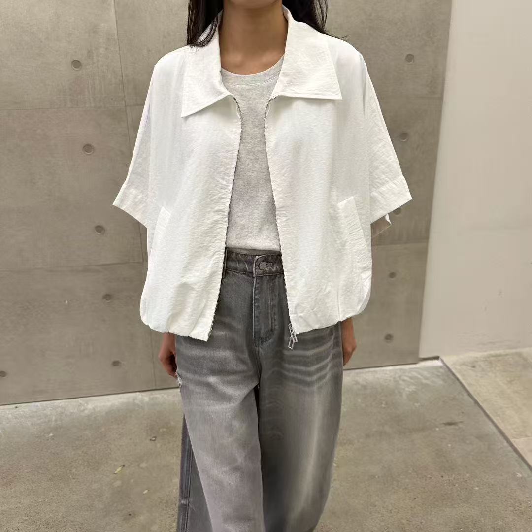 韓國直送Chic Zip-Up Jacket ✨🖤🤍