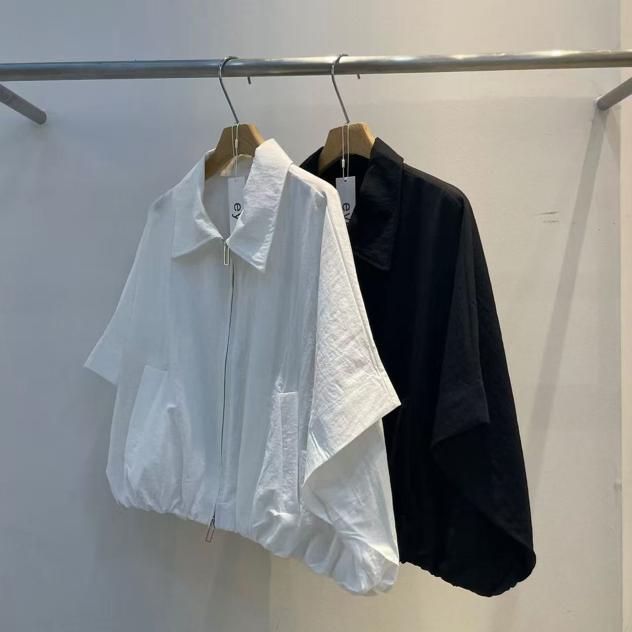 韓國直送Chic Zip-Up Jacket ✨🖤🤍