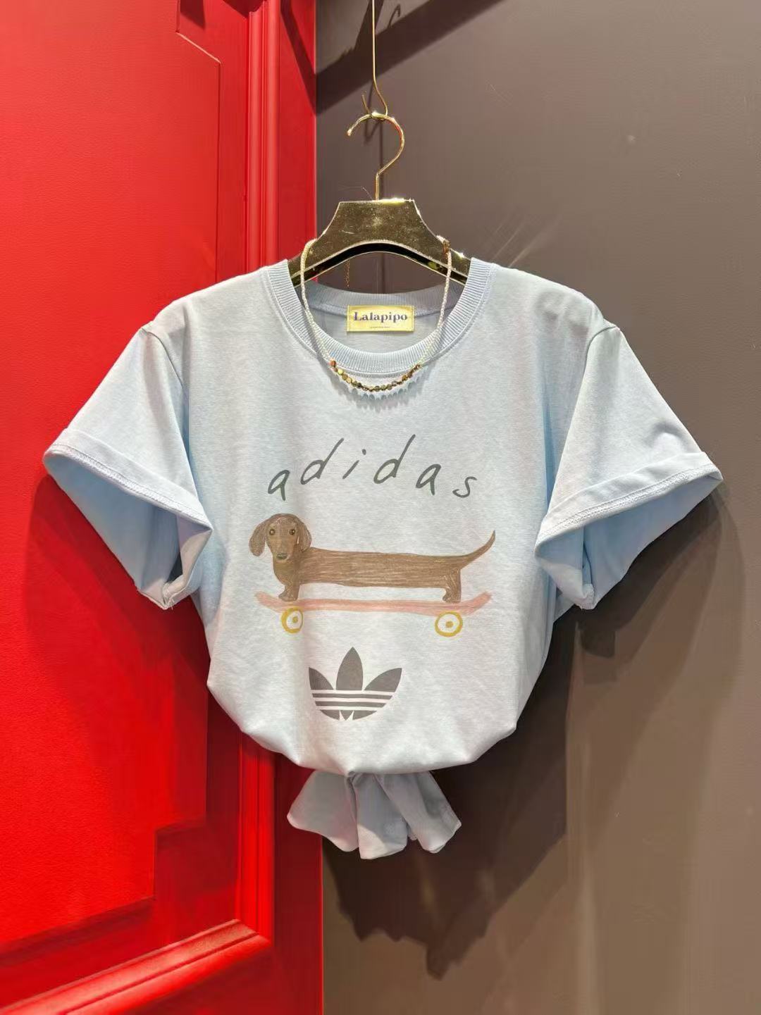 韓國直送Dachshund Skate Tee 🐶🛹