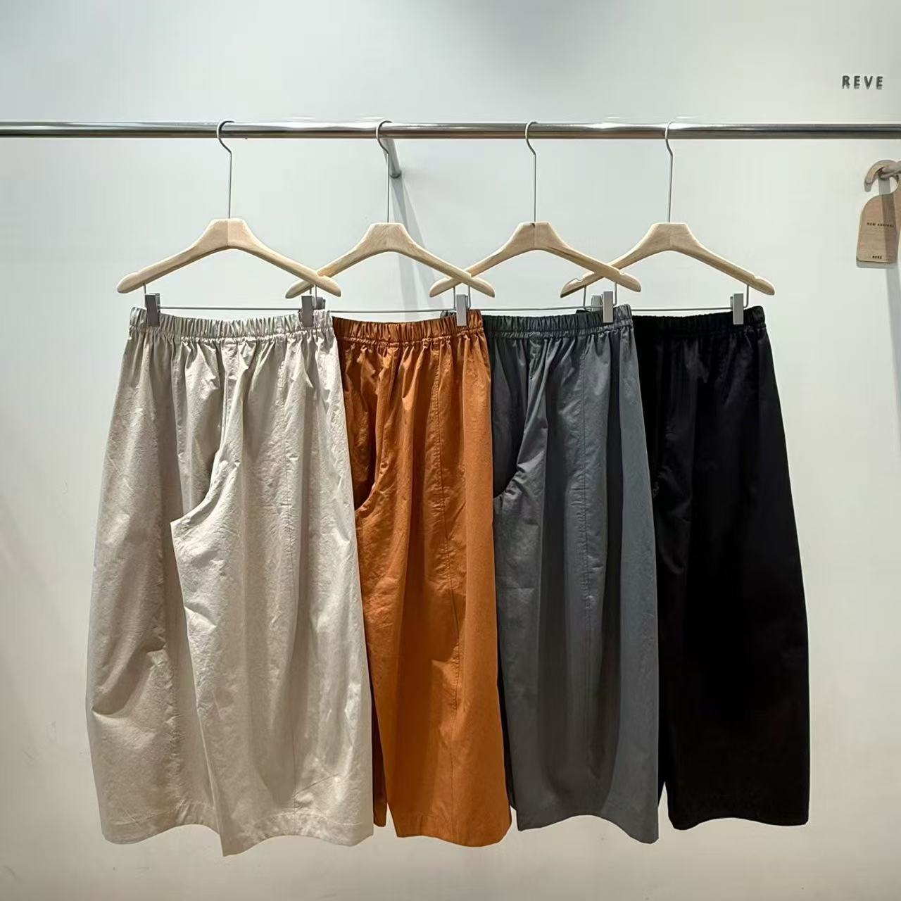 韓國直送Versatile Elastic Waist Pants / Tee