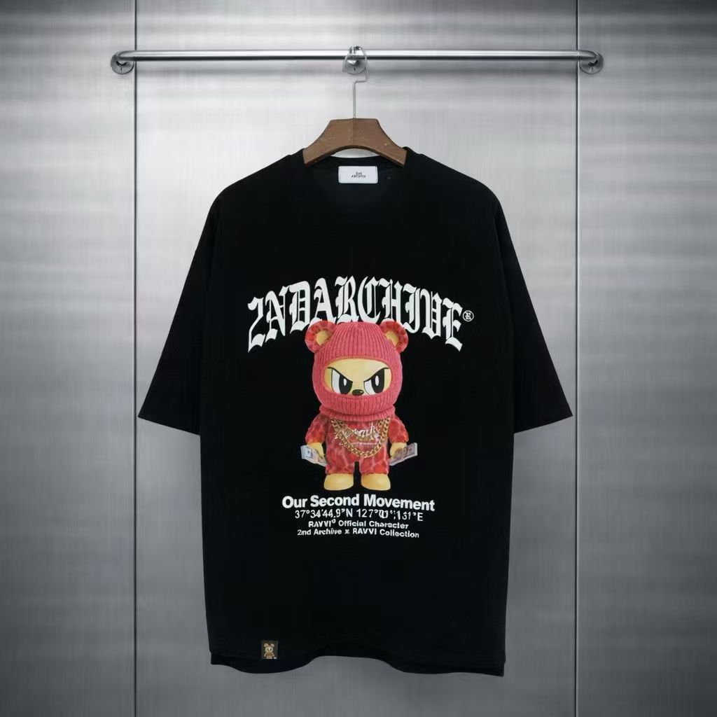 韓國直送🇰🇷 2ND ARCHIVE GangsterPinkRavibanalti Tee