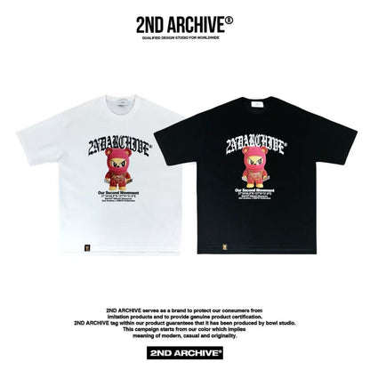 Direct from Korea 🇰🇷 2ND ARCHIVE GangsterPinkRavibanalti Tee