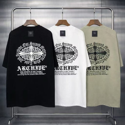 韓國直送🇰🇷 2ND ARCHIVE Gothic Cross Oversized Tee