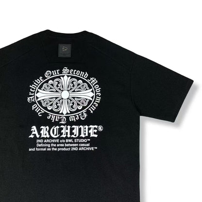 韓國直送🇰🇷 2ND ARCHIVE Gothic Cross Oversized Tee