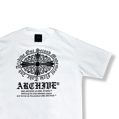 韓國直送🇰🇷 2ND ARCHIVE Gothic Cross Oversized Tee