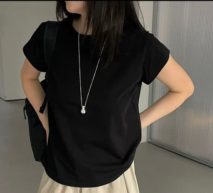 韓國直送Versatile Elastic Waist Pants / Tee