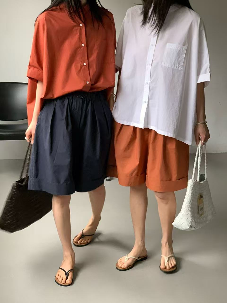 韓國直送Modern Minimalist Shirt / Shorts