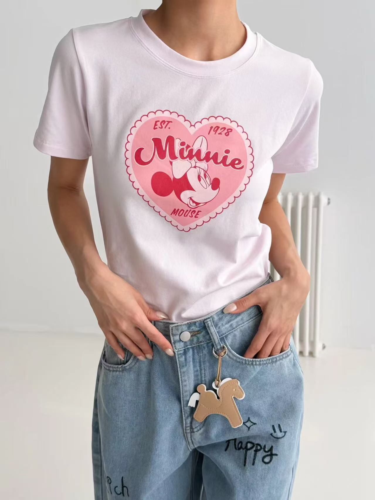 🇰🇷Direct from Korea🇰🇷 Sweetheart Minnie Retro Tee
