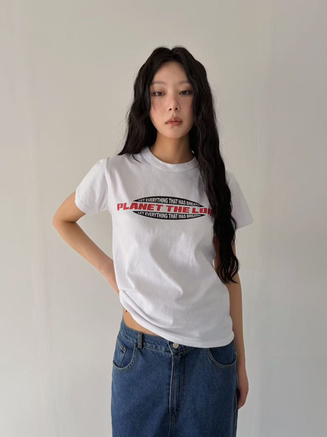 韓國直送Planet Vision Graphic Tee / 牛仔褲