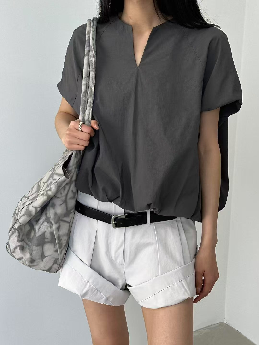 韓國直送The Origami Notch Top