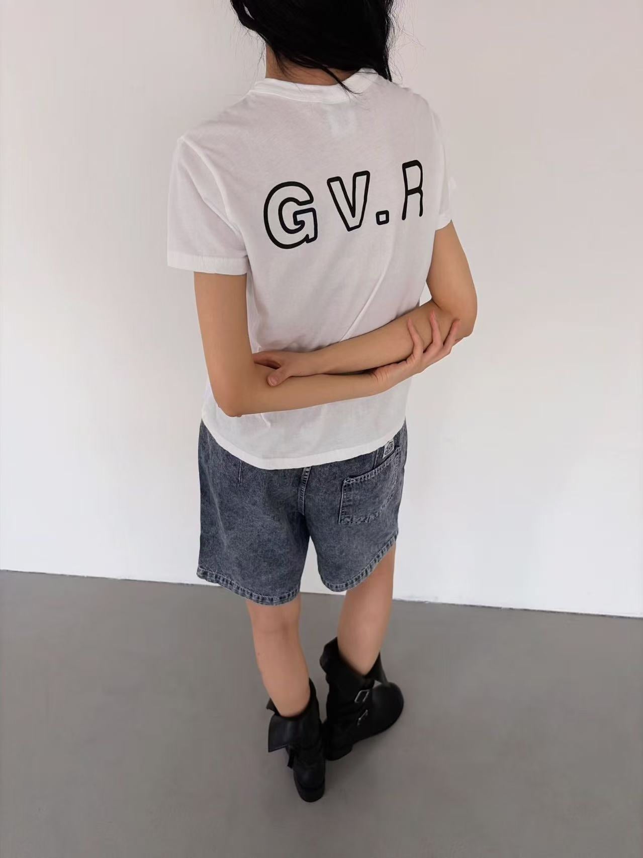 Korean Direct Ship GV Retro Grade Tee / Shorts