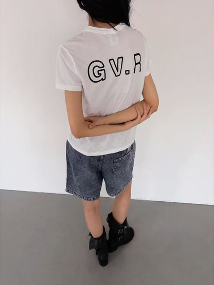 Korean Direct Ship GV Retro Grade Tee / Shorts