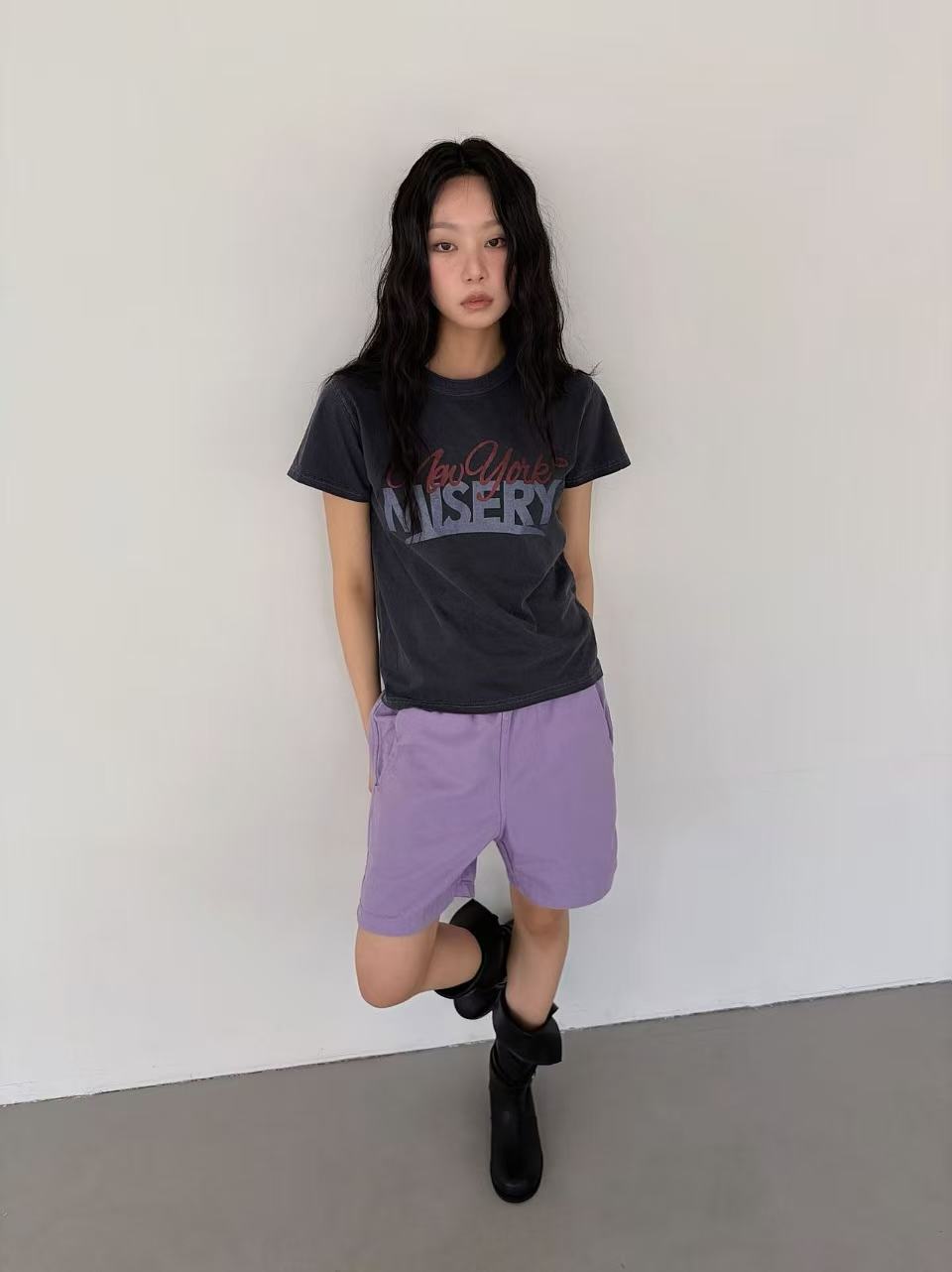 Korea Direct New York Misery Tee / shorts