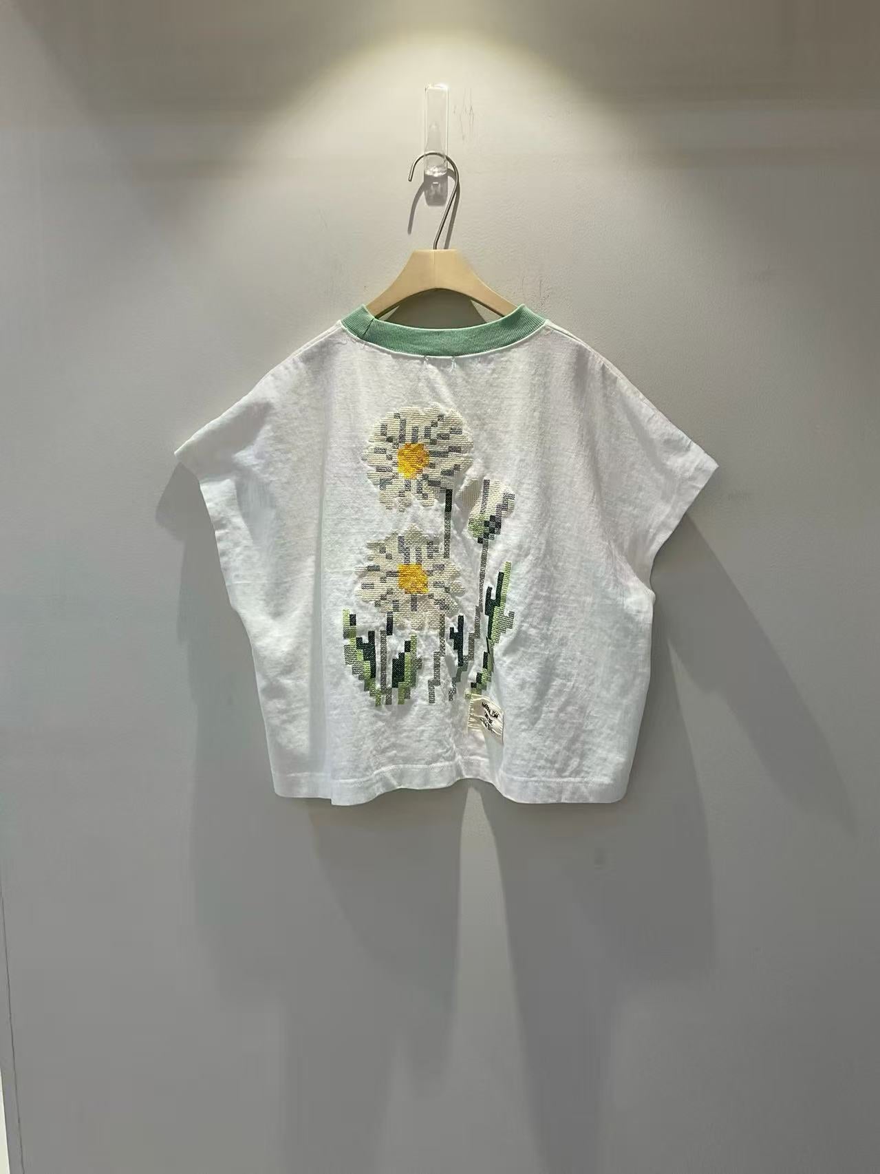 韓國直送Retro Stitch Boxy Tee