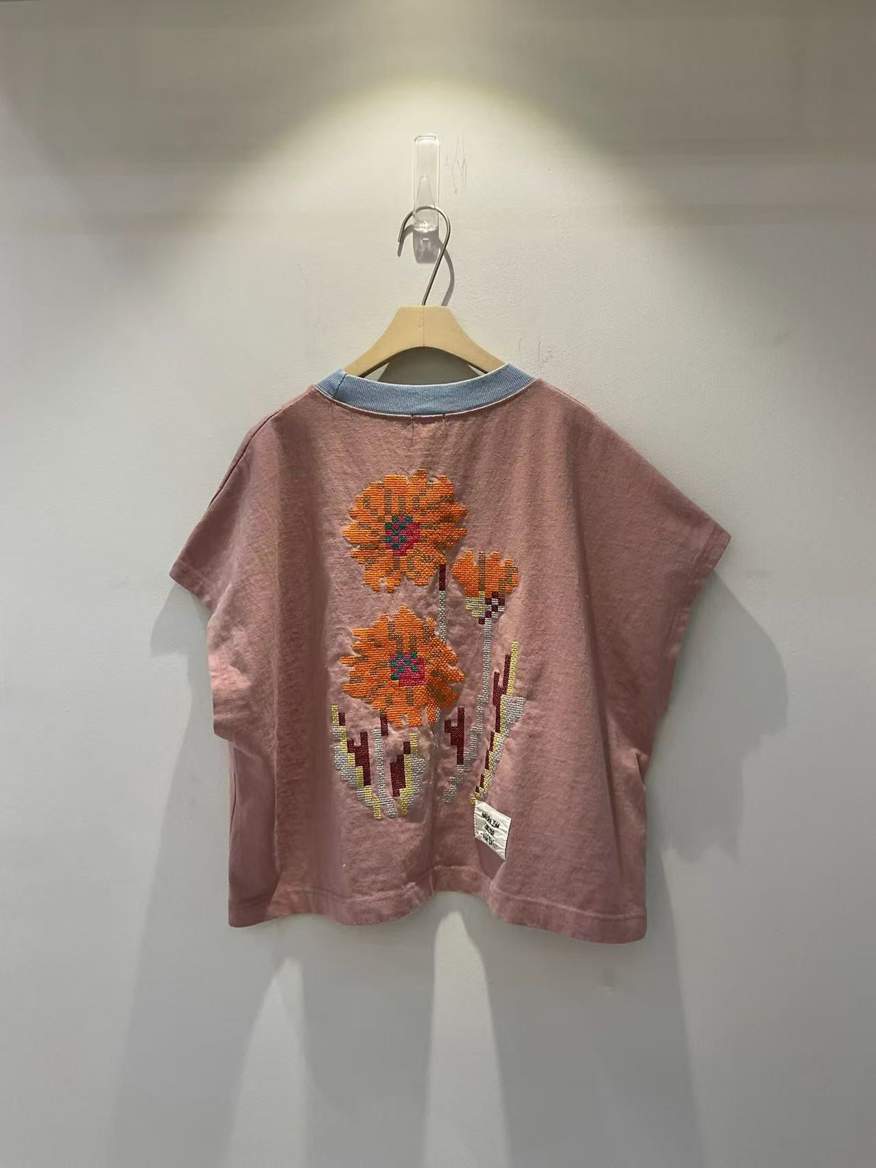 韓國直送Retro Stitch Boxy Tee