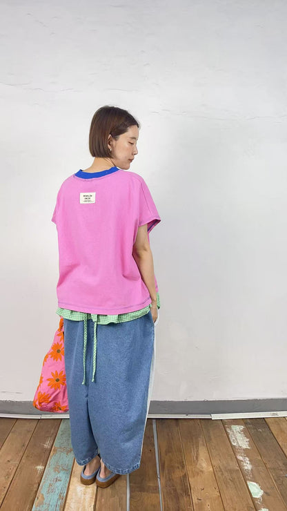 韓國直送Flutter &amp; Layer Tee