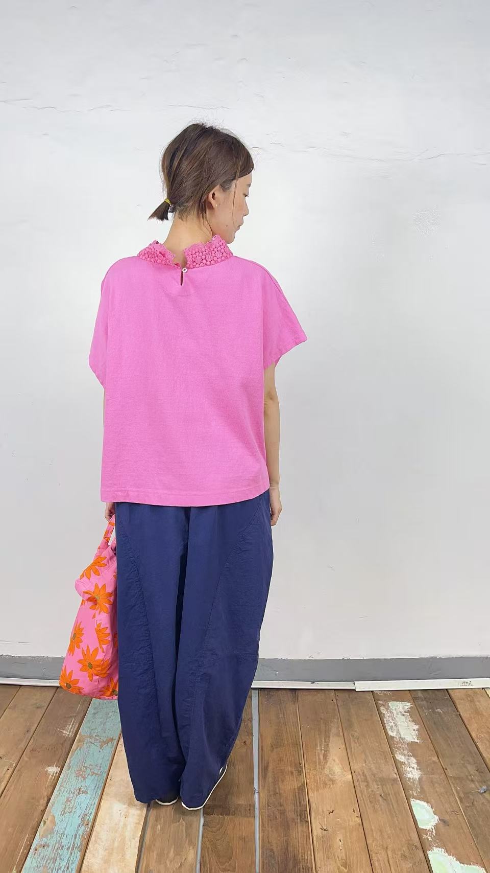 韓國直送Relaxed Drawstring Pants / Tee