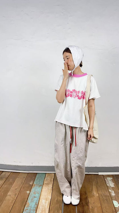 Korea Direct Delivery Relaxed Drawstring Pants / Tee