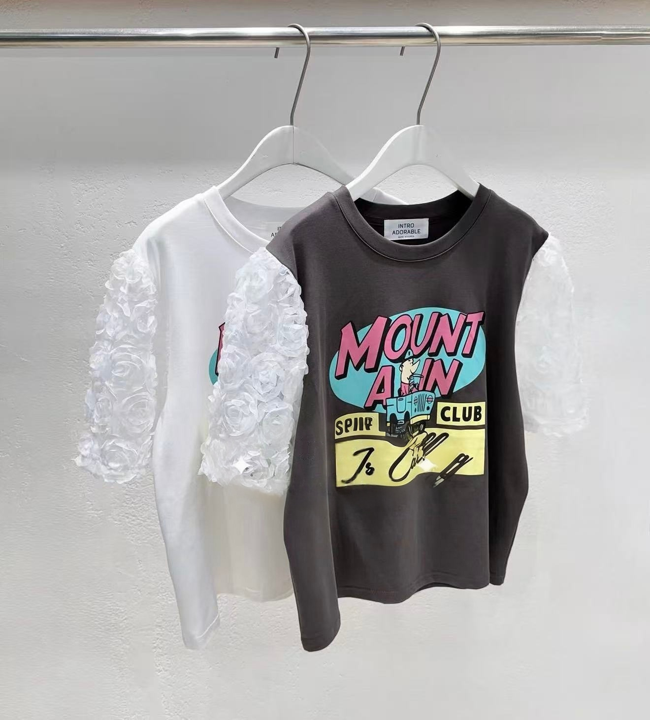 韓國直送Jeep Life Puff Sleeve Top