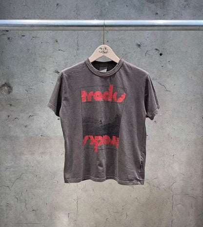 Korean Direct Delivery Tracks "Inverted Graphic Tee / Skirt