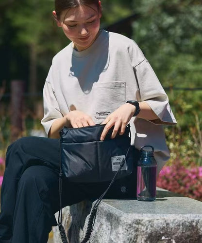 日本直送 KiU Multi-Pocket Soft Puffy Sacoche Bag  (限量版)