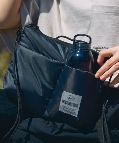 日本直送 KiU Multi-Pocket Soft Puffy Sacoche Bag  (限量版)