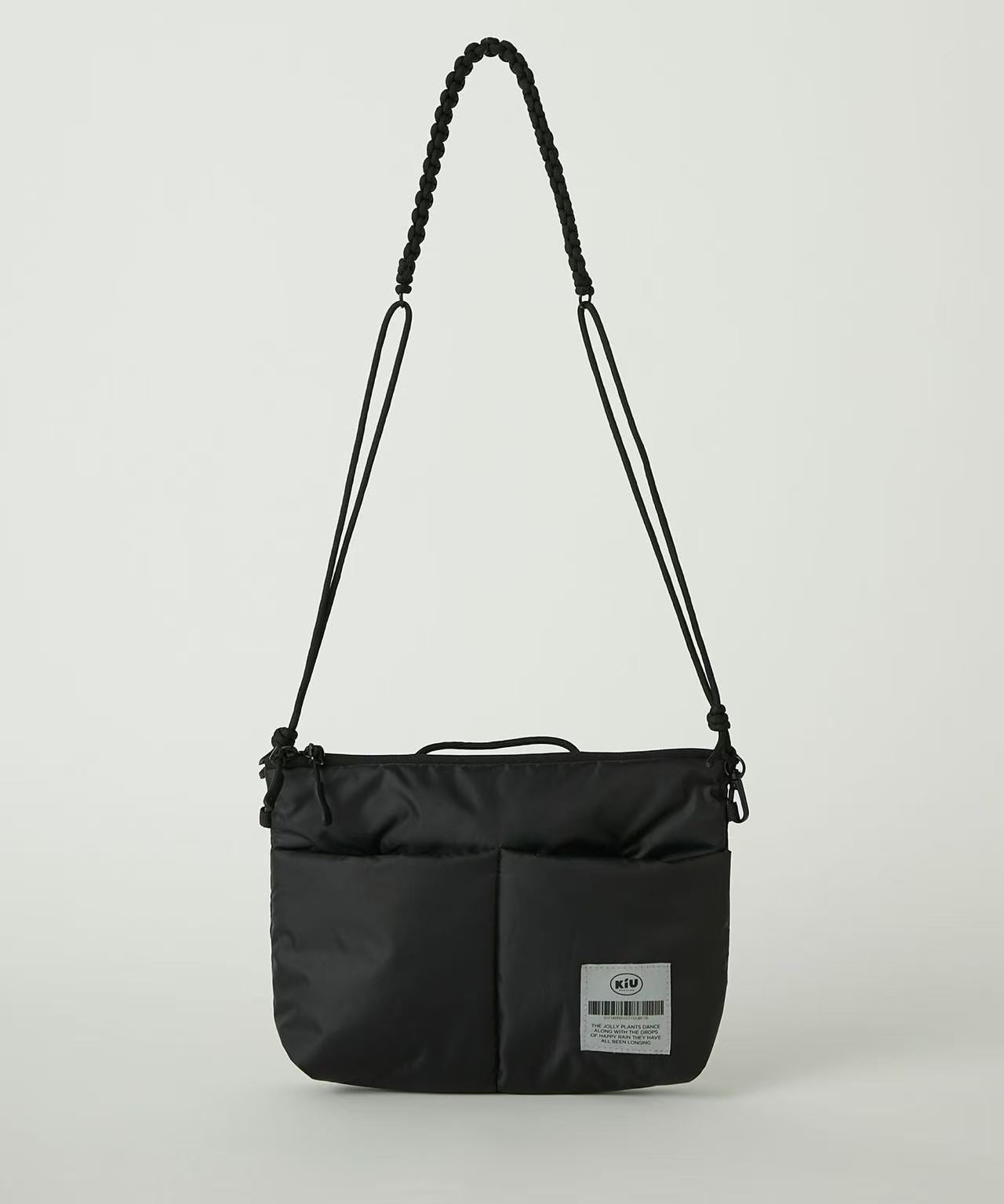 日本直送 KiU Multi-Pocket Soft Puffy Sacoche Bag  (限量版)