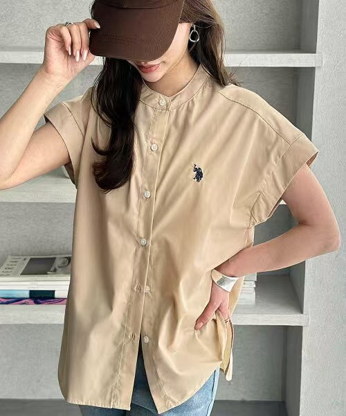 日本直送US. POLO. ASSN French Sleeve Shirt
