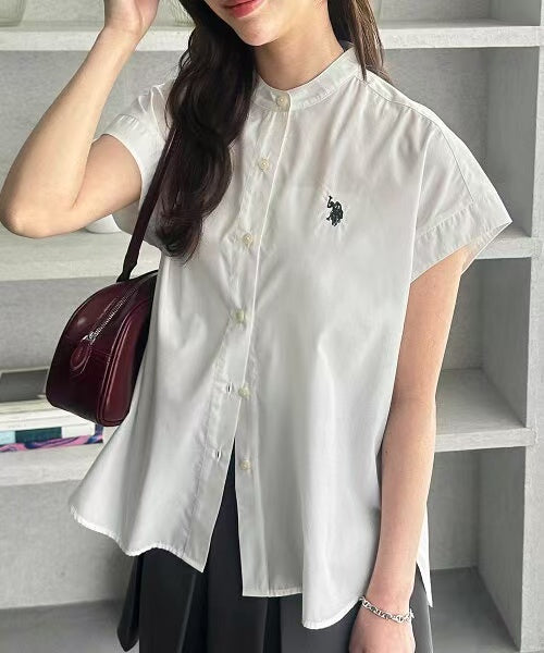 日本直送US. POLO. ASSN French Sleeve Shirt