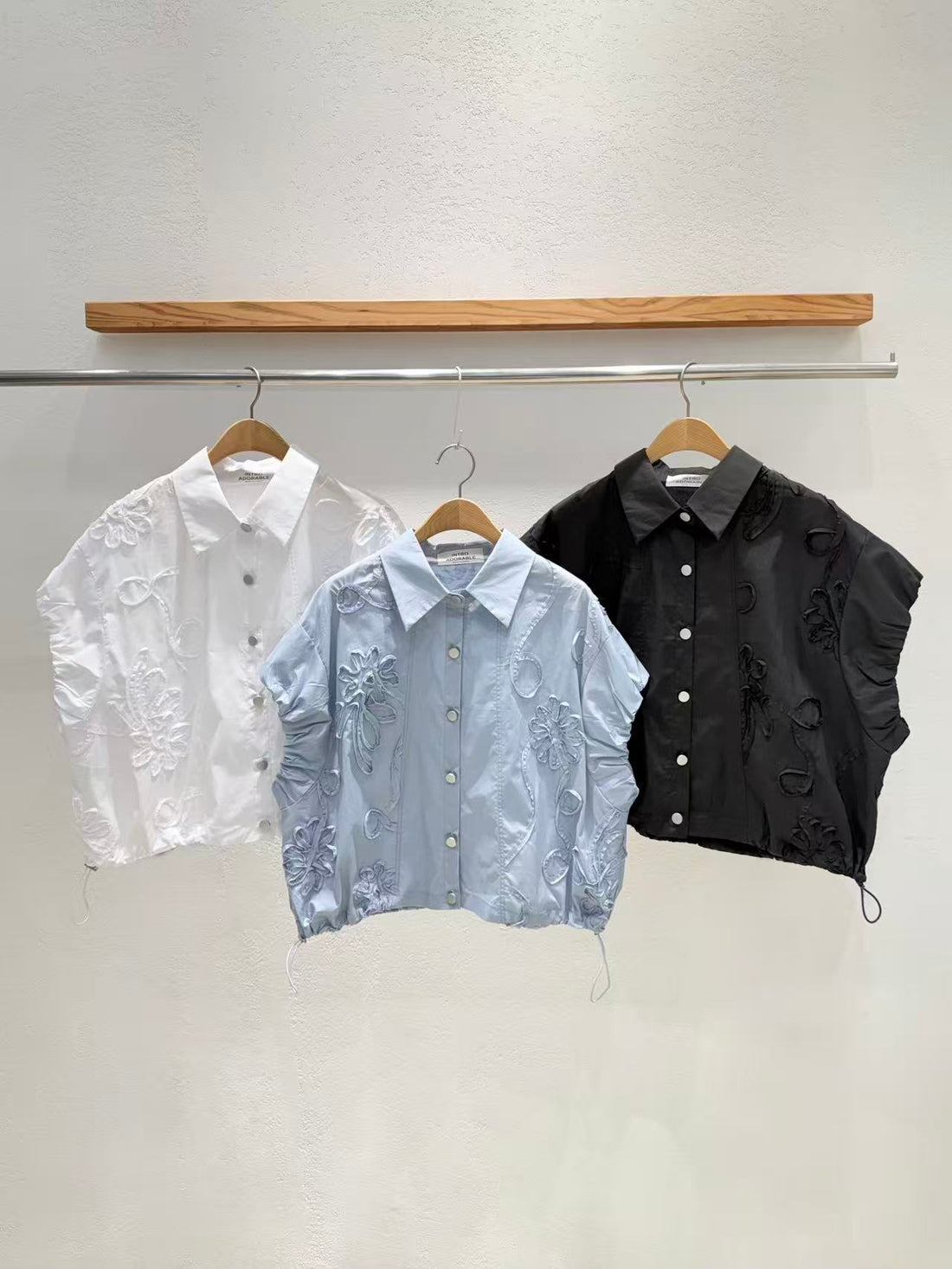 韓國直送Flora Bloom Drawstring Top