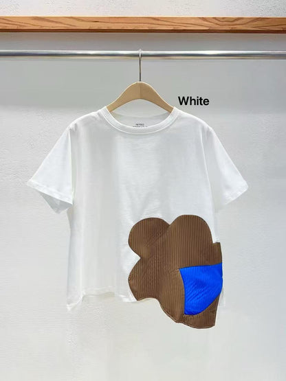 韓國直送The "Blue Sky Cloud" Abstract Tee