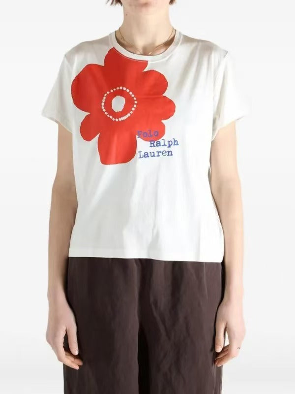 RL Flower Print Tee