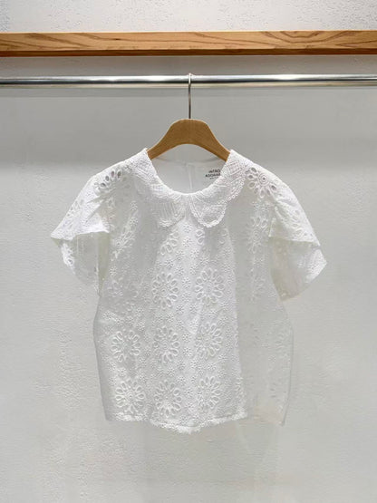 Direct from Korea: French Romance Lace Top