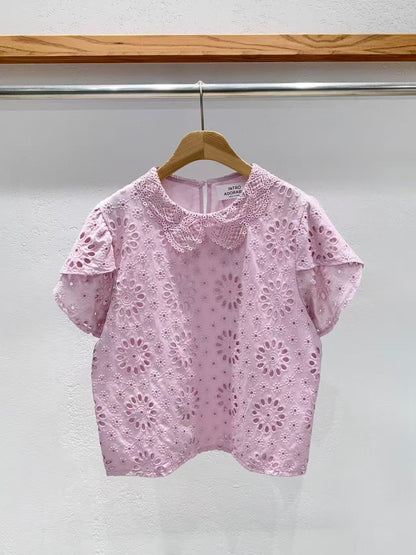 Direct from Korea: French Romance Lace Top