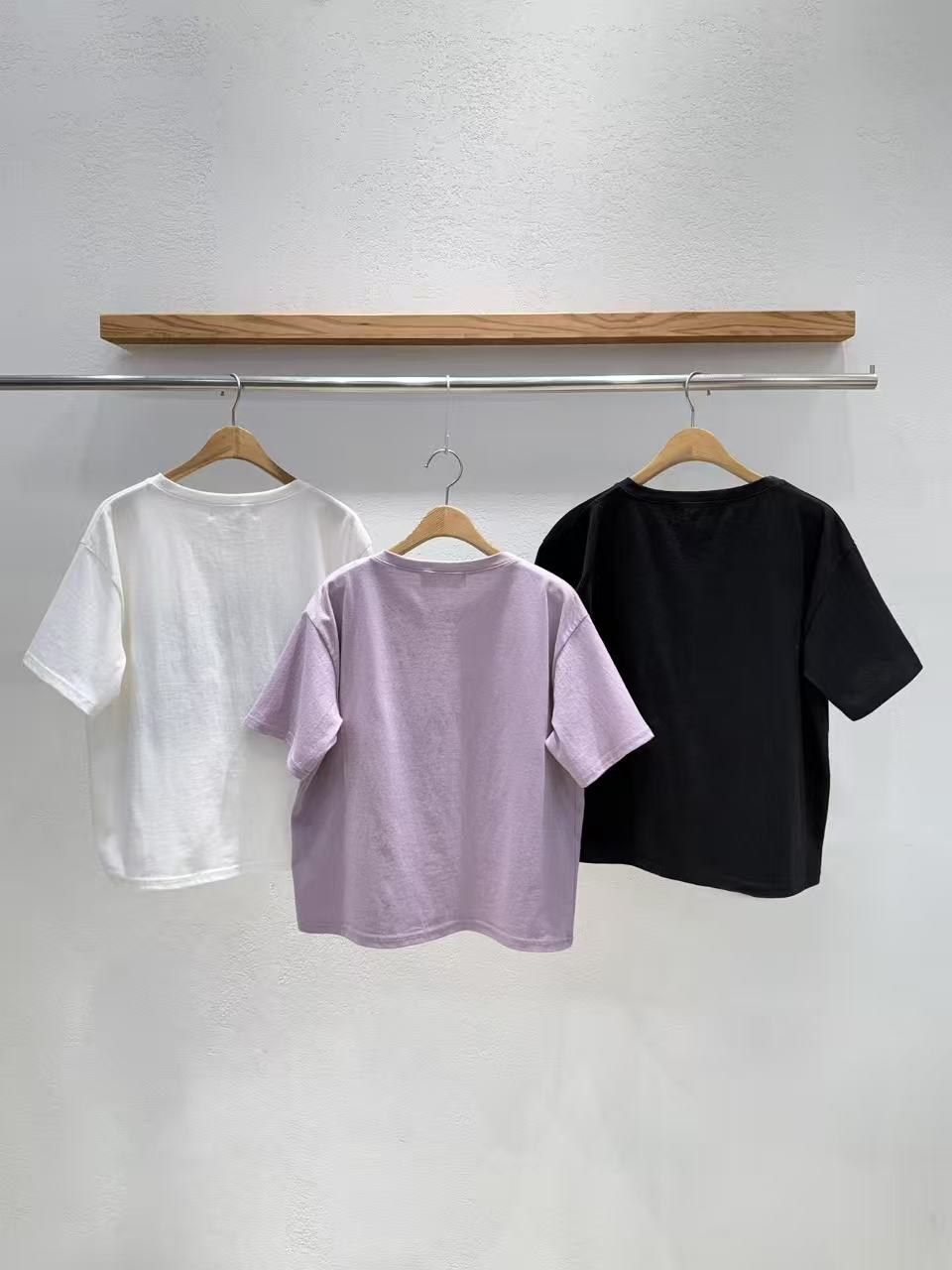 Korean Direct Ship Fairy Floral Ruffle Tee