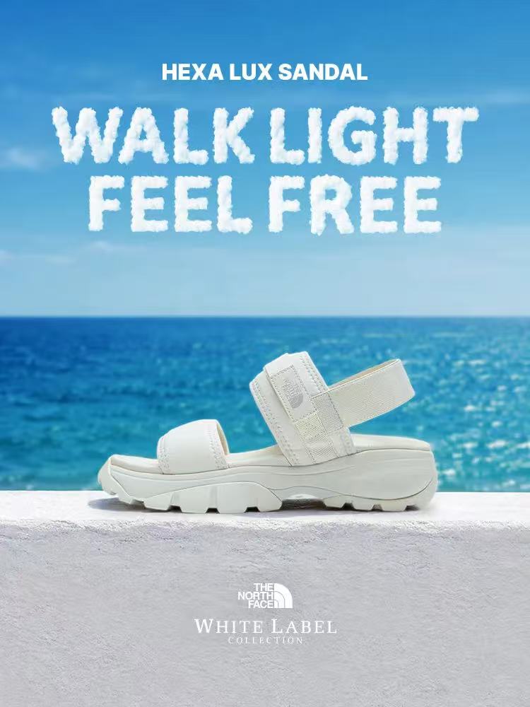韓國直送TNF HEXA LUX SANDAL