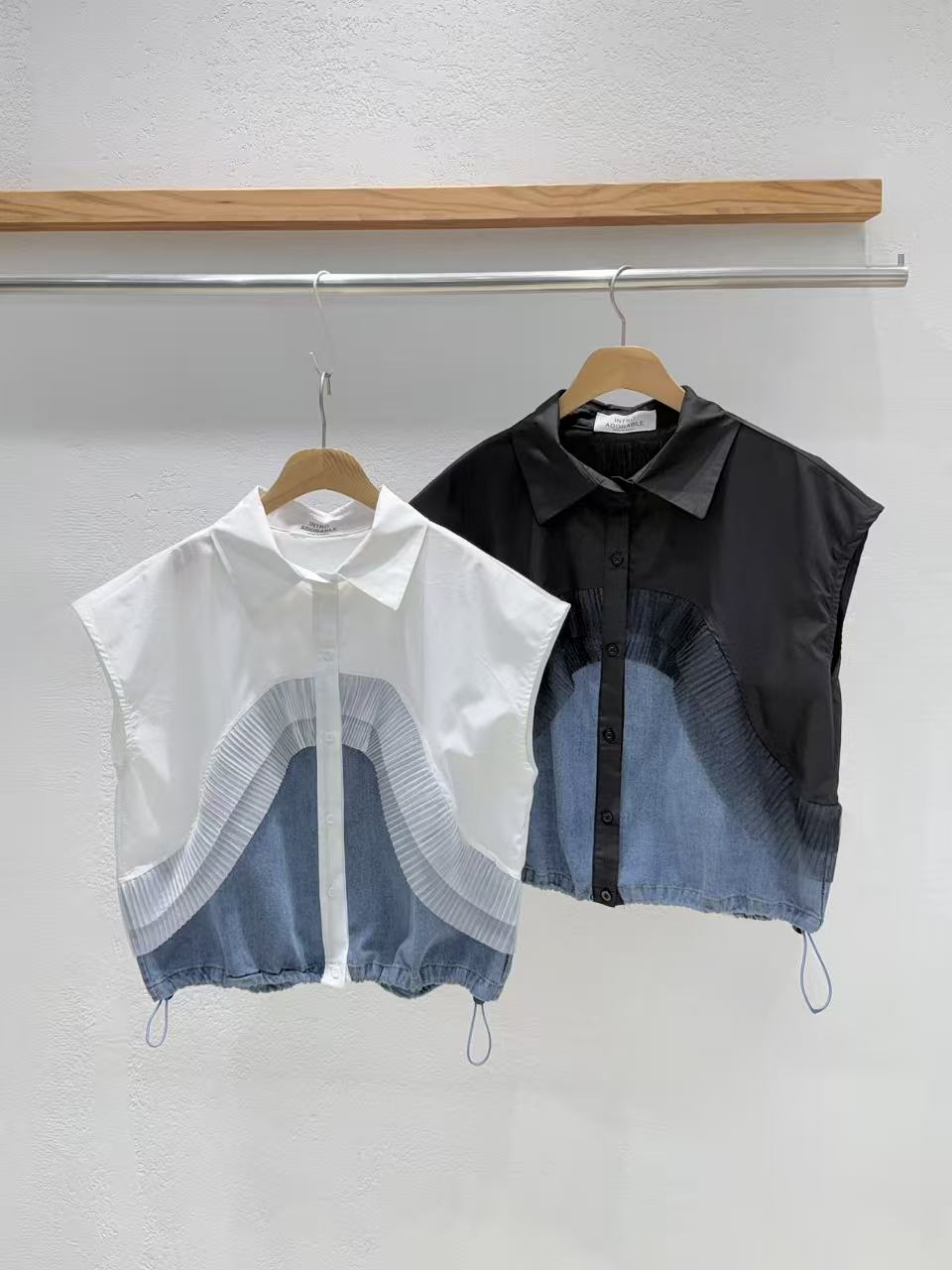 Korean-Exclusive Modern Harmony Vest-Shirt