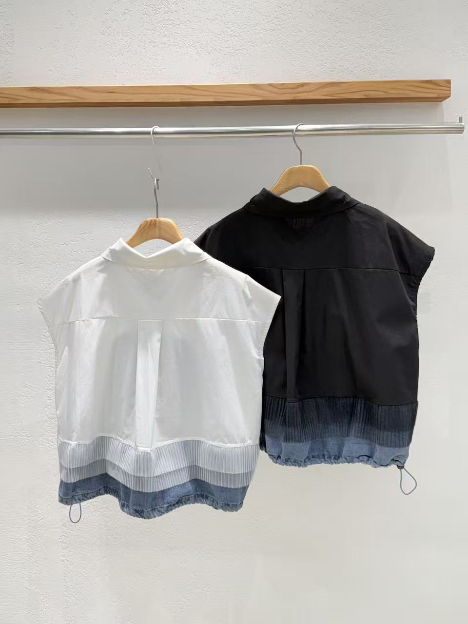 Korean-Exclusive Modern Harmony Vest-Shirt