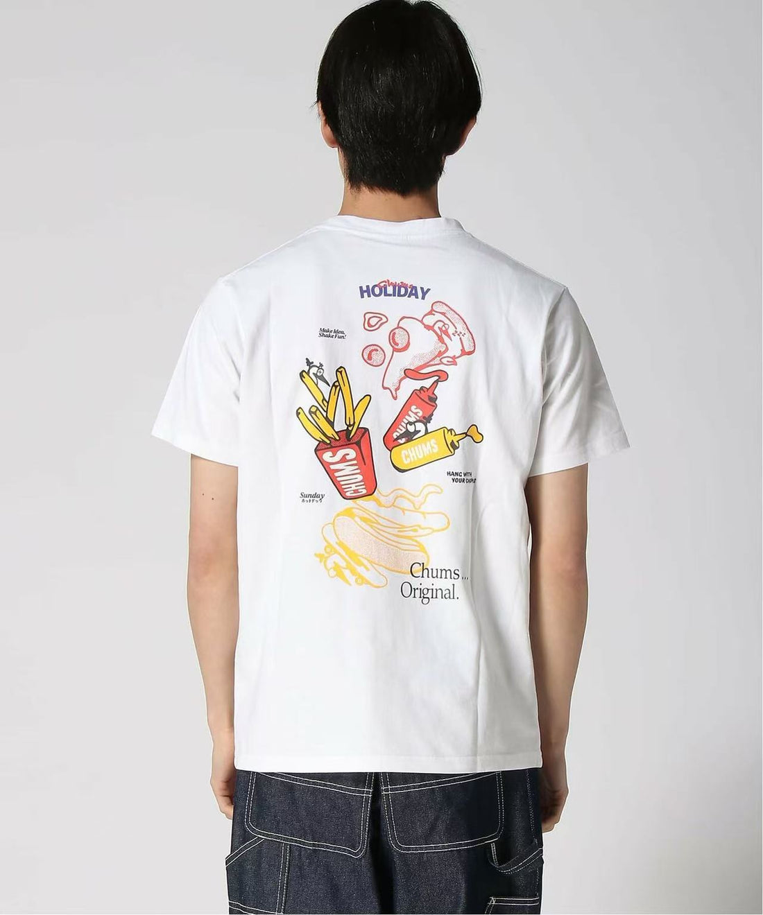Chums Anti -Bug Fast Food Pocket Tee