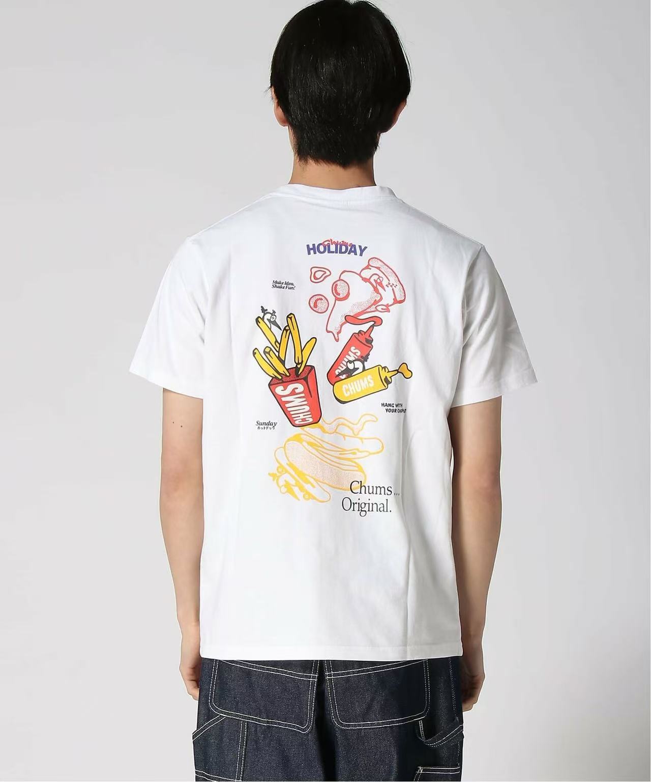 Chums Anti -Bug Fast Food Pocket Tee