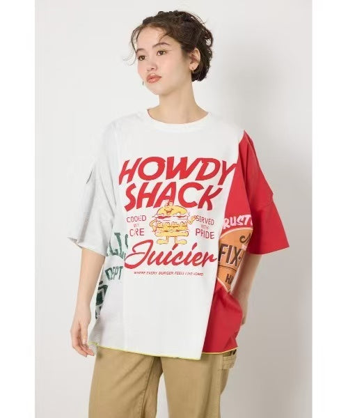 🌟While stocks last🌟Rodeo Crowns Patchwork Tee