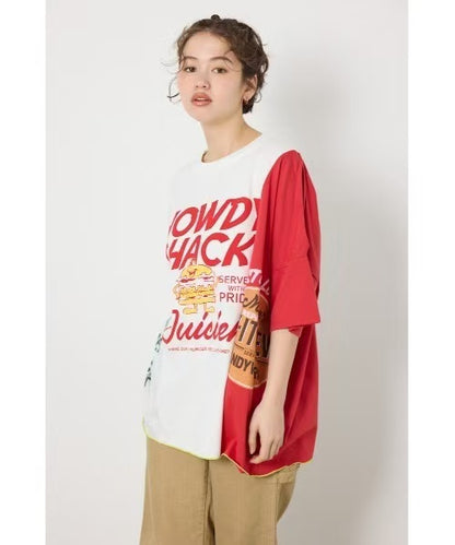 🌟While stocks last🌟Rodeo Crowns Patchwork Tee