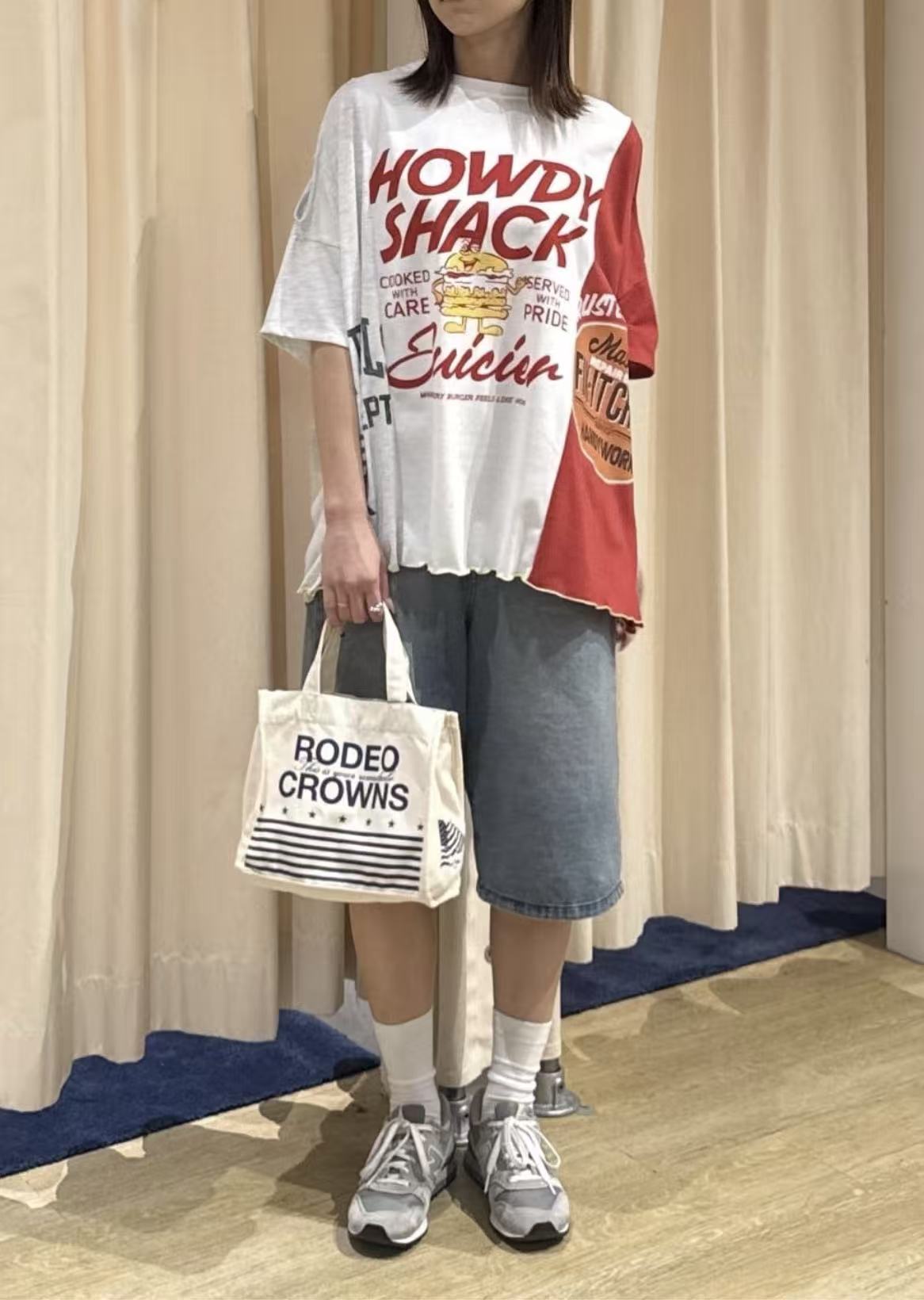 🌟While stocks last🌟Rodeo Crowns Patchwork Tee