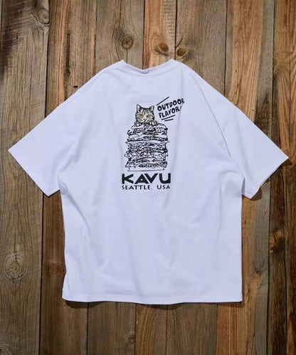 🌟售完即止🌟 Kavu Burger Cat Tee