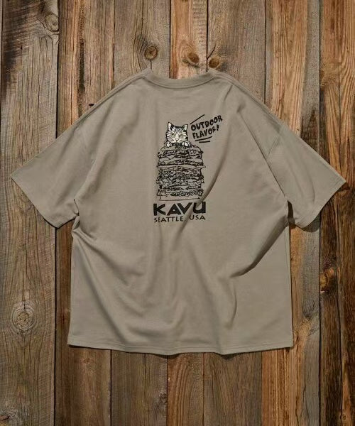 🌟售完即止🌟 Kavu Burger Cat Tee