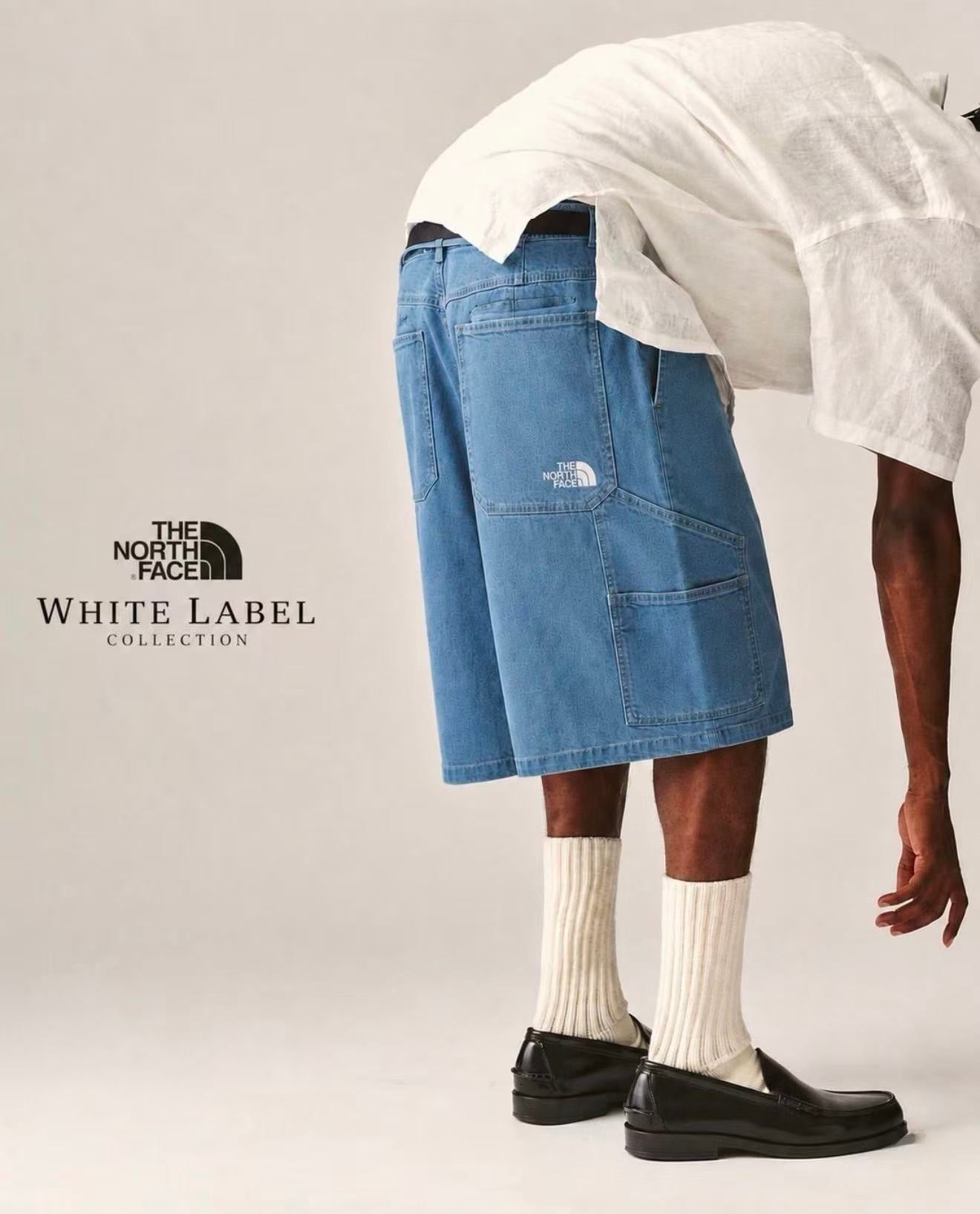 韓國直送TNF BRIS DENIM SHORTS