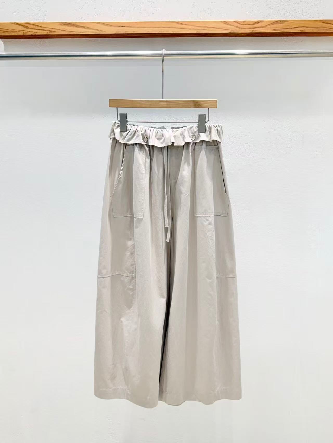 Effortless Pocket Palazzo Pants - Direct from Korea